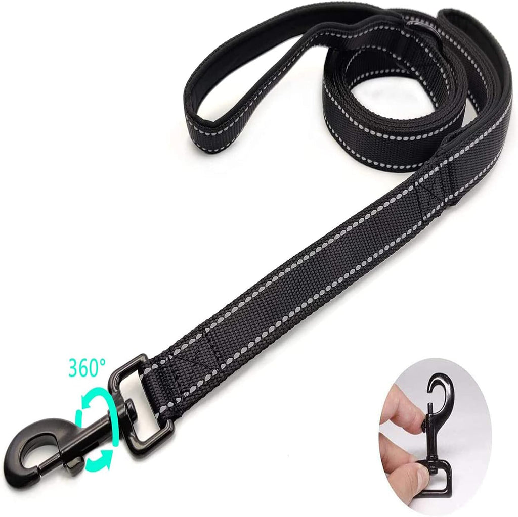 Reflektierende Hundeleine mit gepolsterter Handschlaufe 1,5m-1,8m
