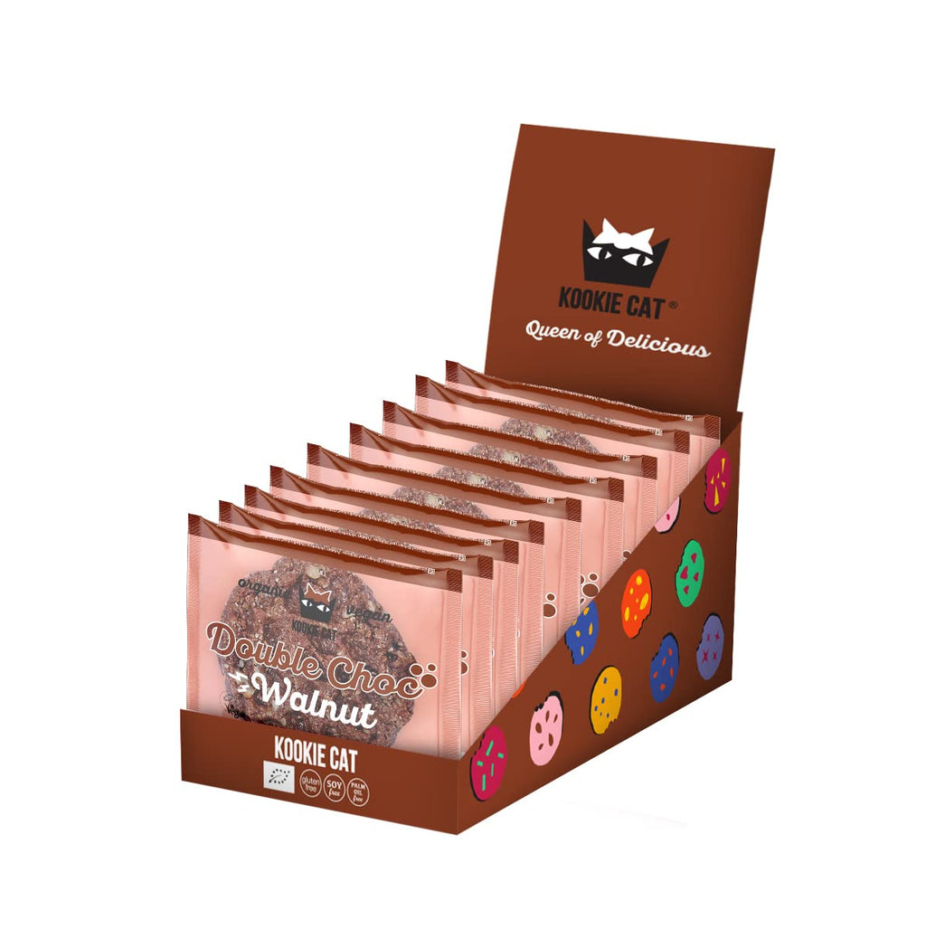 Kookie Cat Vanille Schokochip Cookies 12x50g vegan glutenfrei sojafrei bio versc