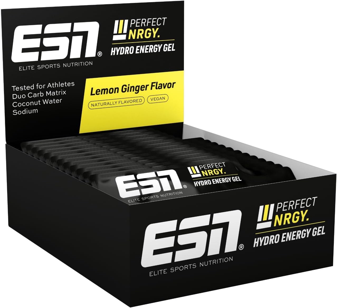 ESN Perfect NRGY 12 x Energiegels verschiedene Sorten Kohlenhydratgel