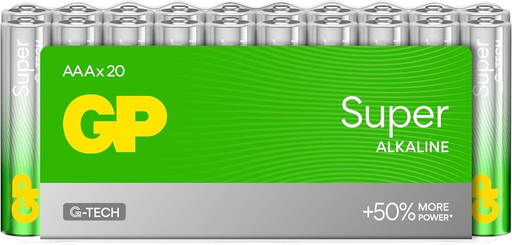 G-TECH AAA Batterien 1,5 V Alkaline 40er Pack
