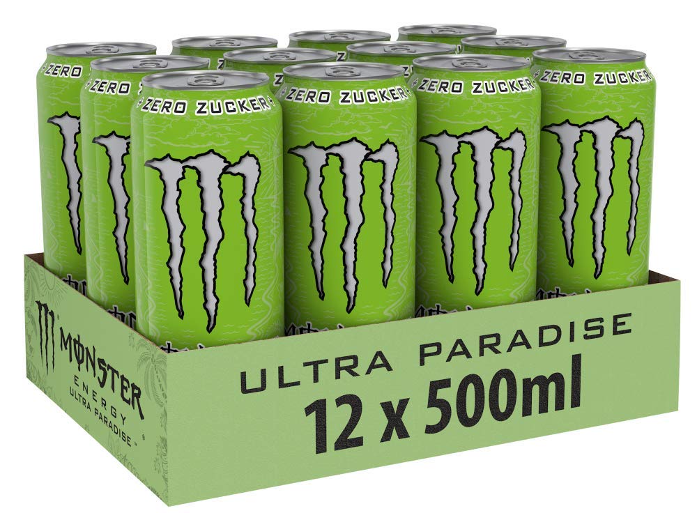 Monster Energy Ultra Fiesta Mango 12 x ohne Zucker, verschiedene Sorten