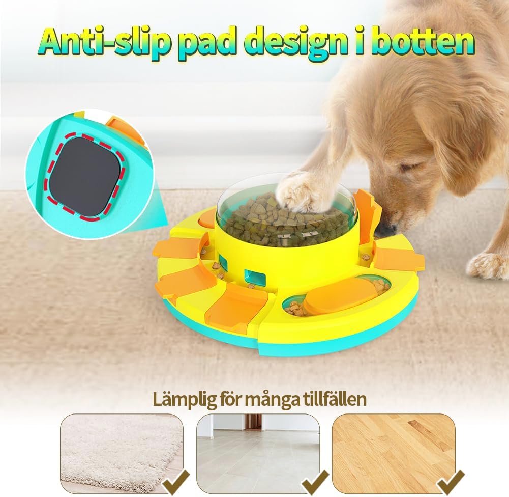 Interaktives Hundespielzeug Intelligenz fuer kleine mittlere grosse Hunde Futtersp