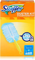 Swiffer Staubmagnet Starter Set Griff mit 13 Staubtuechern