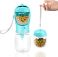 Nepfaivy Hundetrinkflasche mit Futterbehaelter auslaufsicher