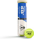 Dunlop ATP Tour Tennisbaelle 4er Dose fuer Sandplatz Hartplatz Rasen