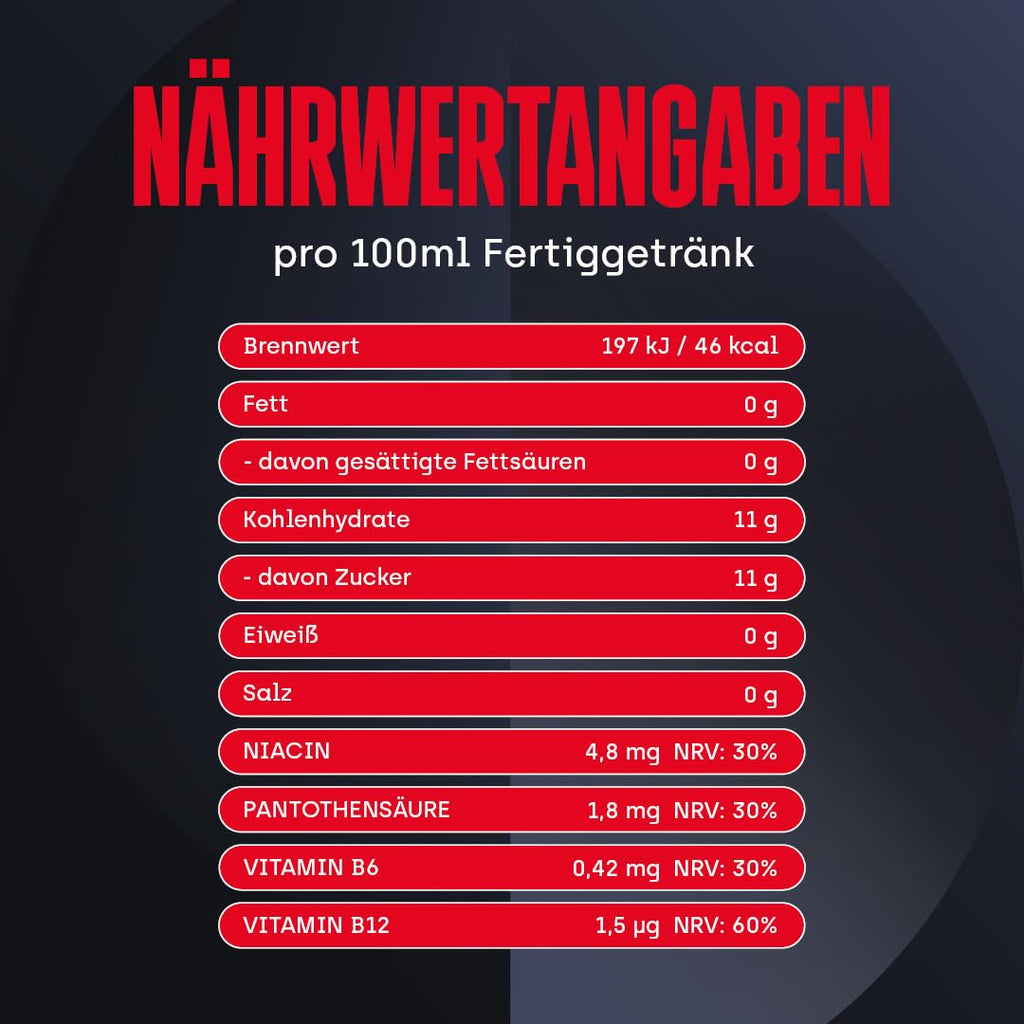 effect Black Acai Energy Drink 24 x Dose koffeinhaltig