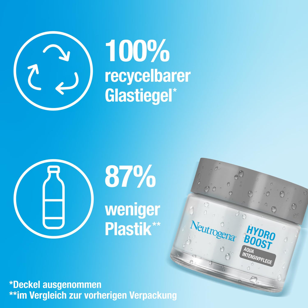 Neutrogena Hydro Boost Aqua Creme parfuemfrei mit Hyaluronsaeure