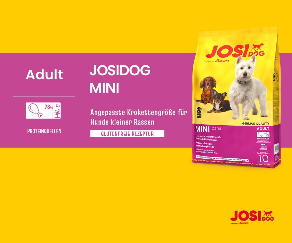 Hundefutter Trockenfutter verschiedene Sorten fuer kleine Rassen