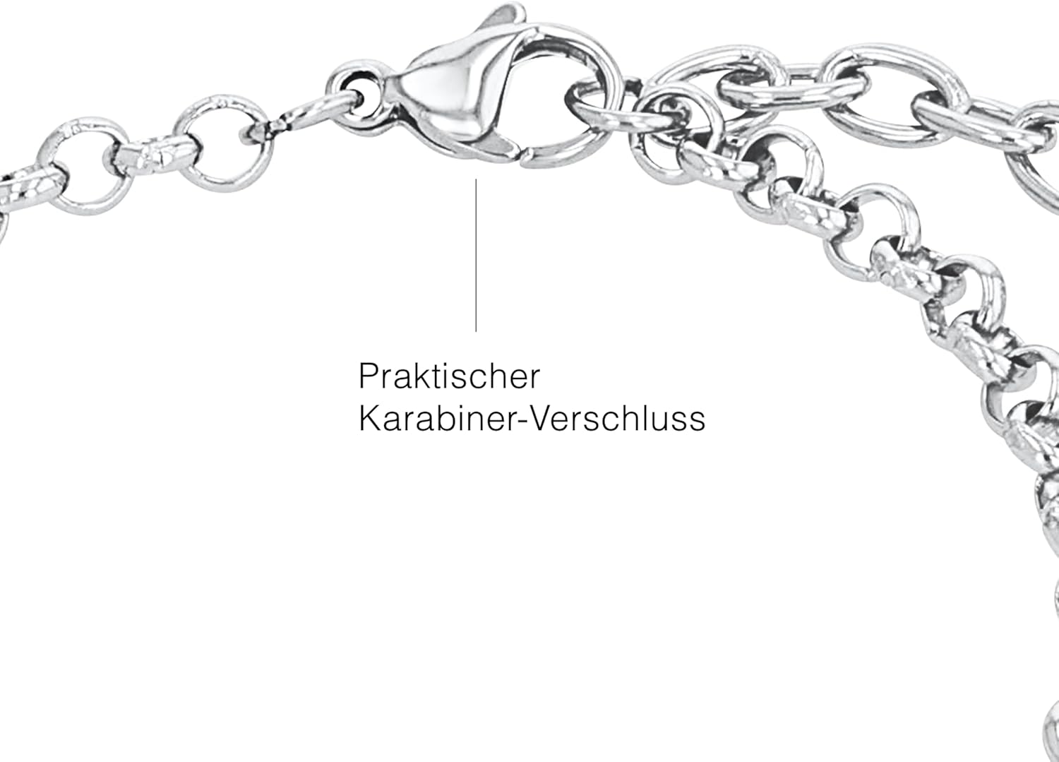 925 Sterling Silber Armband Damen Herz Armschmuck mit Geschenkbox