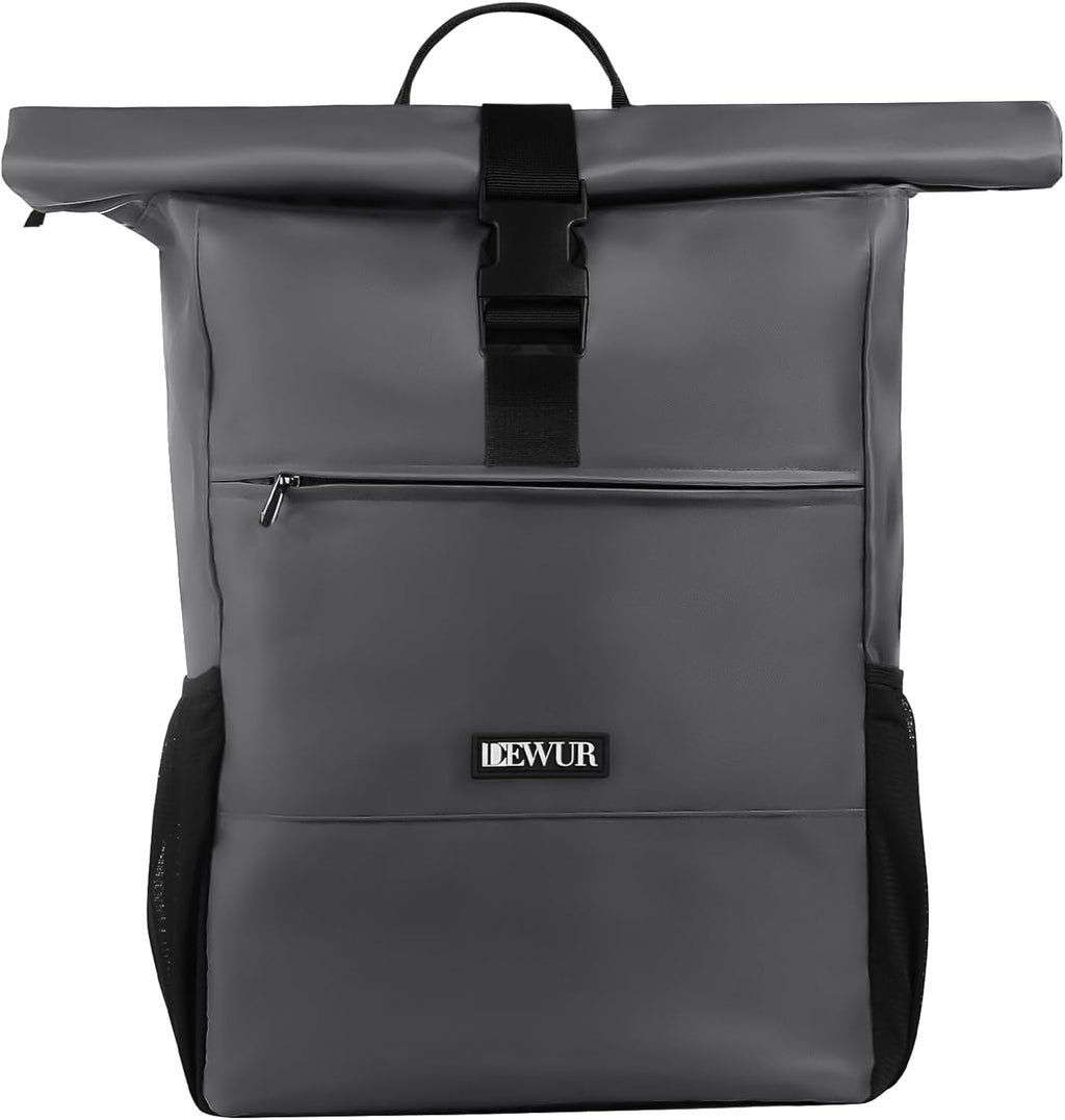 DEWUR Thermo Rucksack Kuehlrucksack wasserdicht mit Flaschenoeffner Schwarz