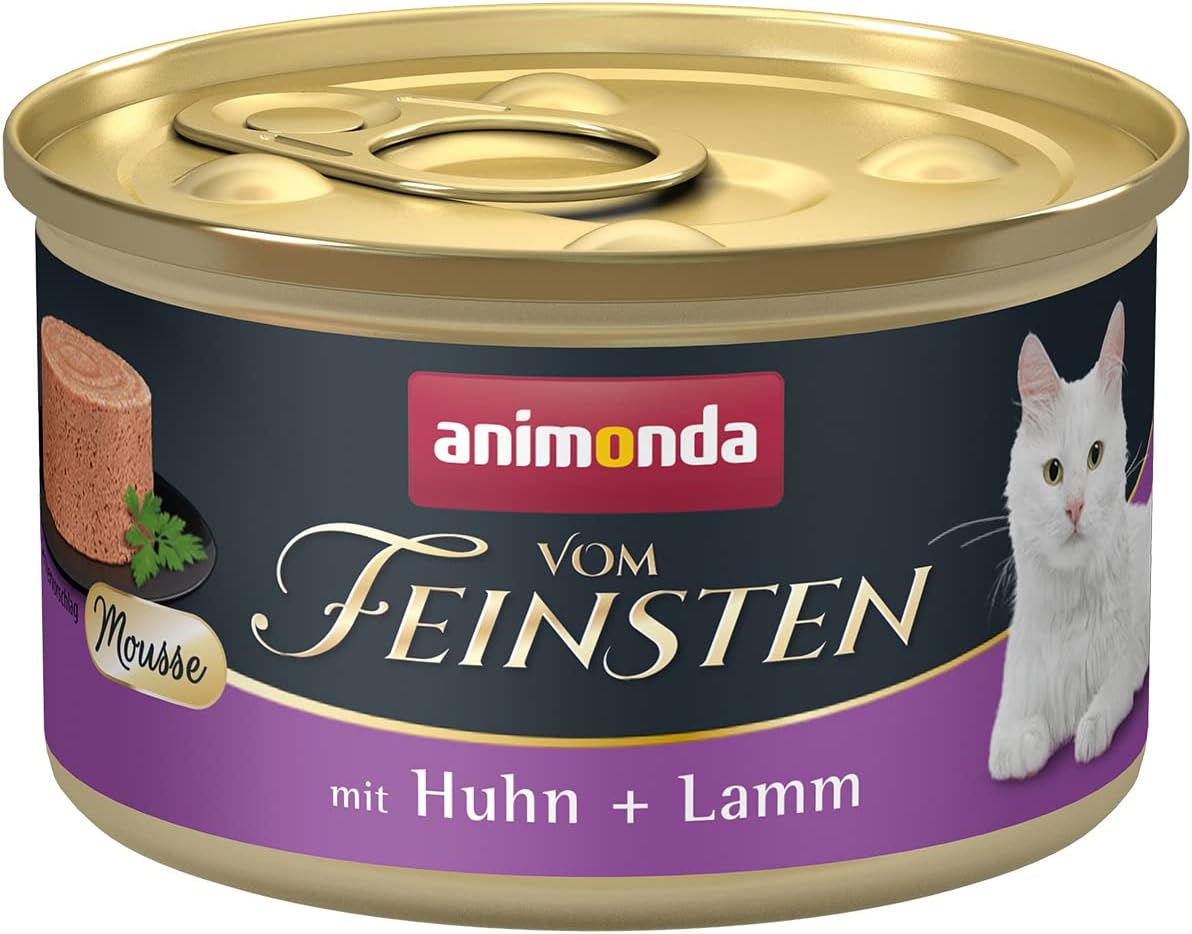 Katzenfutter Mousse-Vielfalt 12er-72er Pack verschiedene Sorten