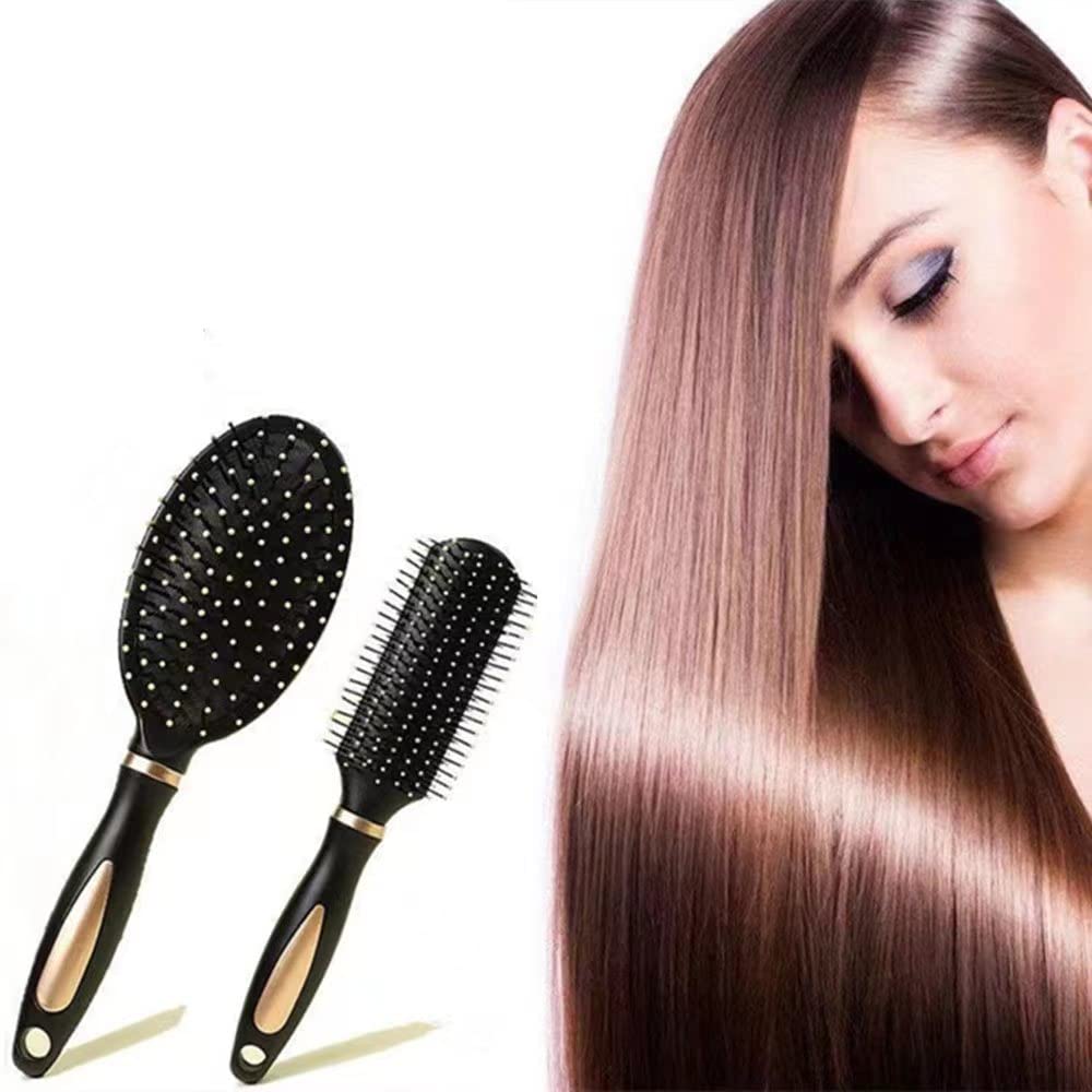 3er-Set Haarbuersten antistatisch Massagebuerste fuer nasses und trockenes Haar
