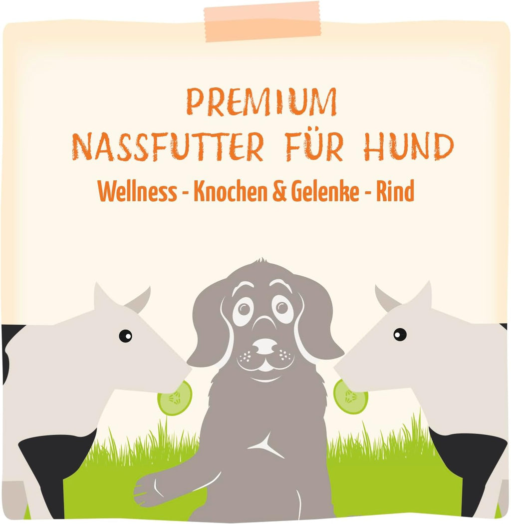 MjAMjAM Nassfutter Hund Pute getreidefrei Verdauung 6x200g