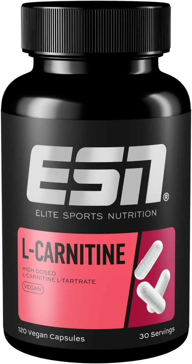 ESN L-Carnitine Kapseln 3000 mg pro Portion L-Carnitin L-Tartrat vegan