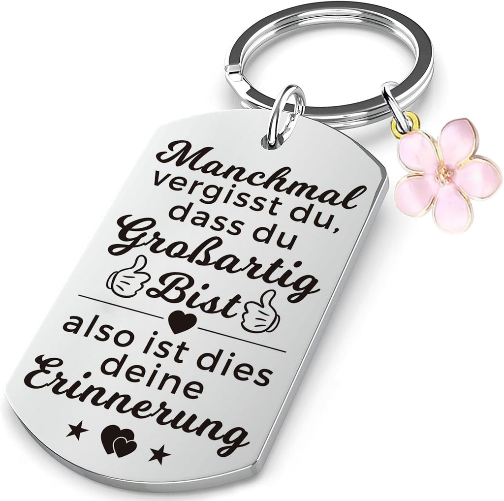 Schluesselanhaenger fuer Damen Valentinstag Geschenk Adventskalender Fuellung