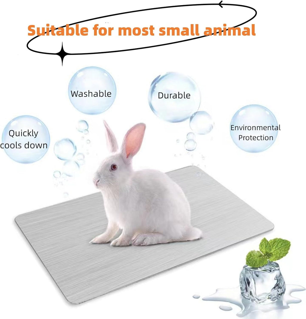 Kuehlplatte Hund Katze 50×30 cm Aluminium Kuehlpad 12cm-30cm physikalisch