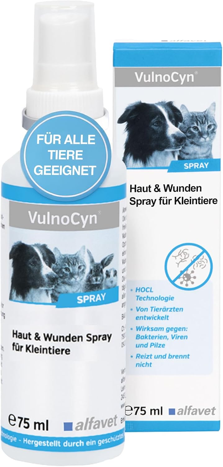 Tierhalter Wundspray pH-neutral alkoholfrei Haut- und Wundpflege