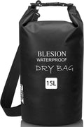 BLESION Dry Bag wasserdichte Tasche mit Schultergurt fuer Kajak Angeln Wan