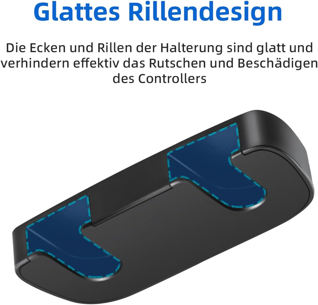 Controller Halter unter Tisch selbstklebend fuer PS5 PS4 Aufbewahrung