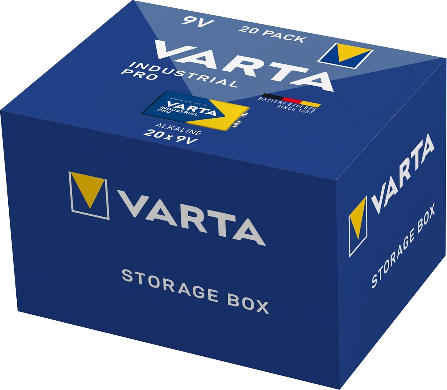 VARTA Industrial Pro AAA Alkaline Batterie 1,5V 40 Stueck Vorratspack