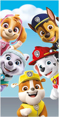 Jerry Fabrics Saunatuch Strandtuch Paw Patrol 70x140 cm 100% Baumwolle