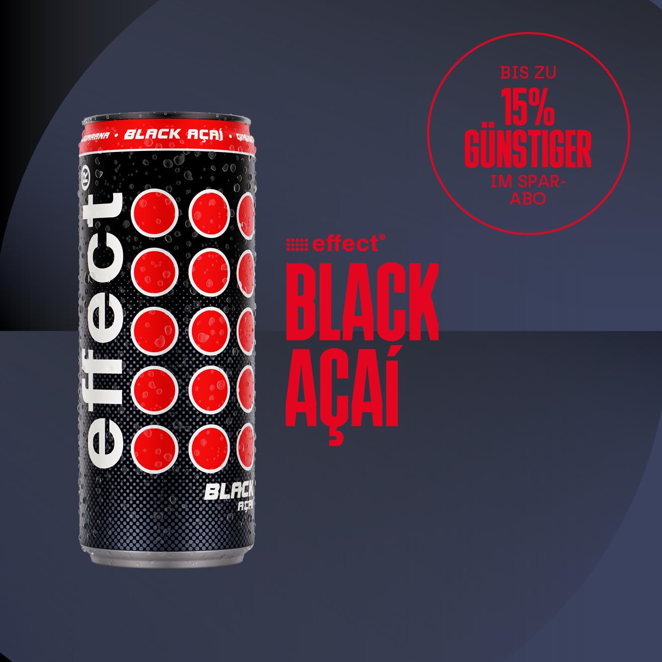 effect Black Acai Energy Drink 24 x Dose koffeinhaltig