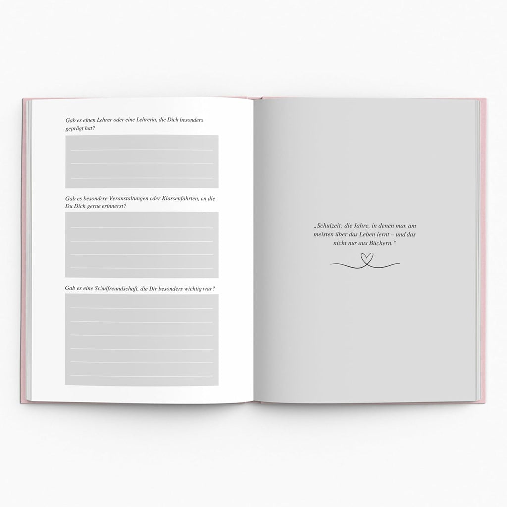 Muetter Ausfuellbuch Erinnerungen persoenliches Geschenk Hardcover A5
