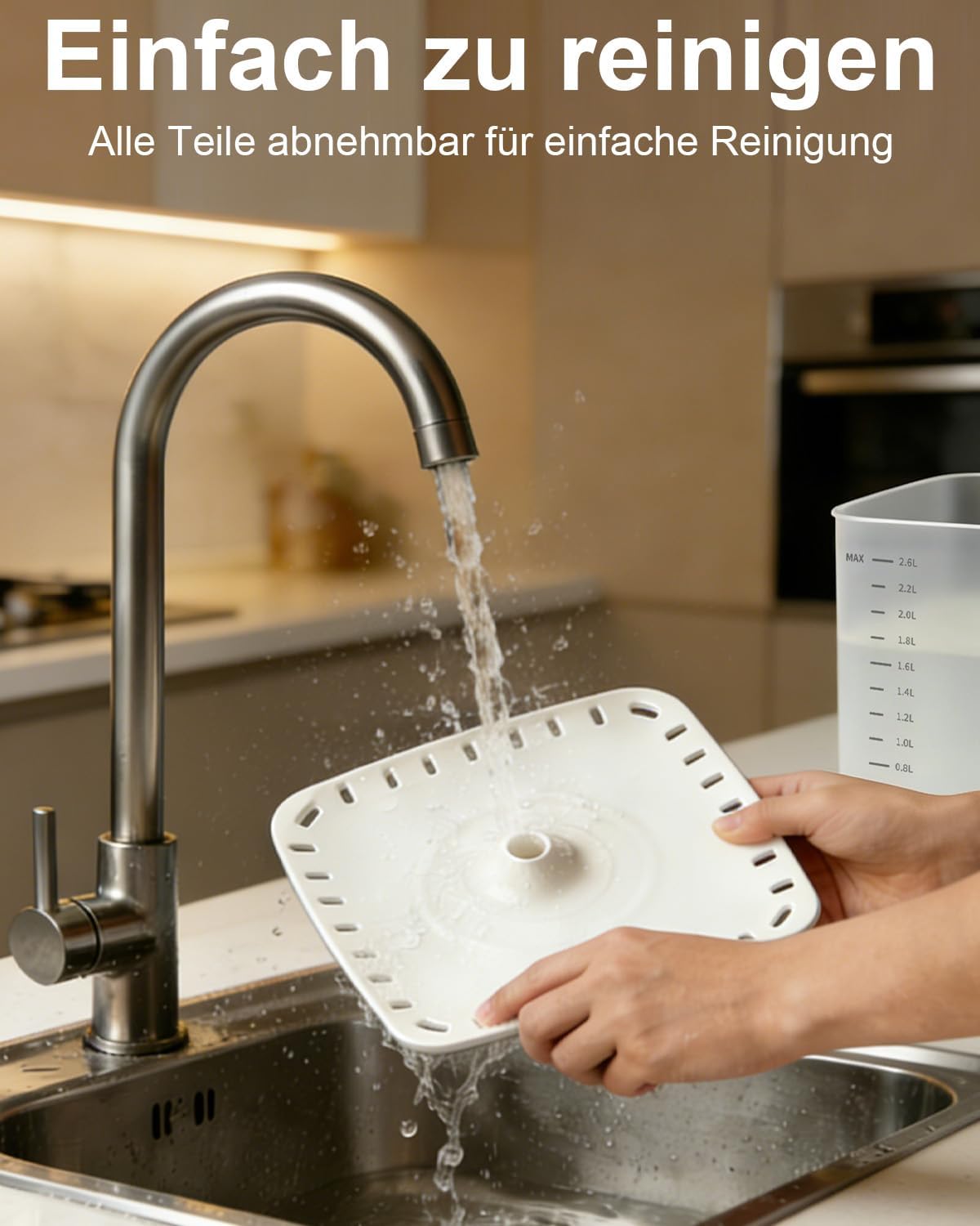 Katzen Trinkbrunnen 3L mit leisem Pumpenmotor transparentem Tank und 2 Filtern
