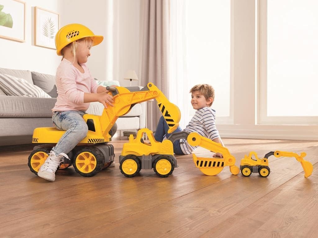 BIG Power Worker Mini Bagger Kinderfahrzeug Spielzeug Bagger
