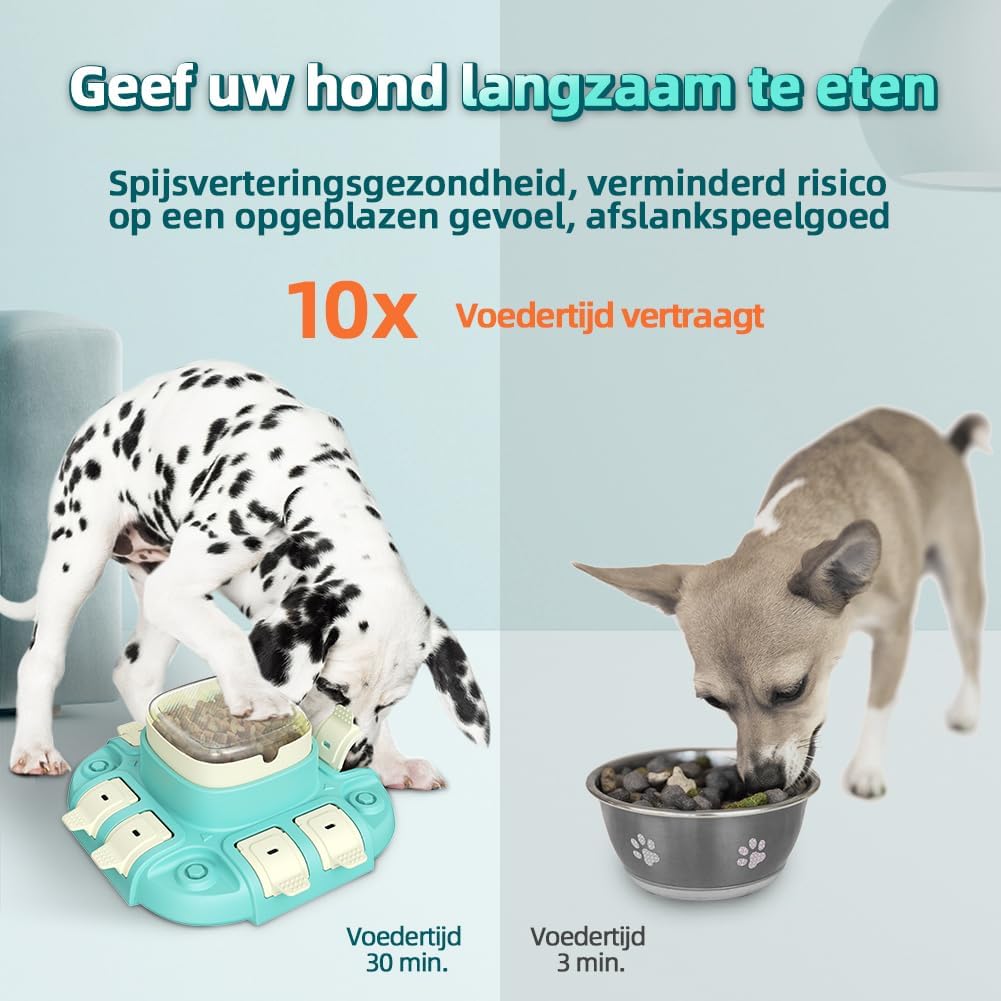 Interaktives Hundespielzeug Intelligenz fuer kleine mittlere grosse Hunde Futtersp