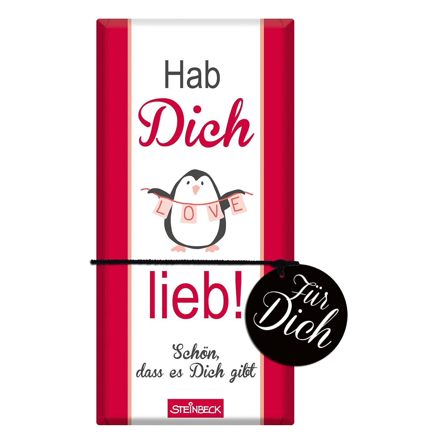 STEINBECK Mini Schokolade 5er Geschenkset Dankeschoen Motiv Katze