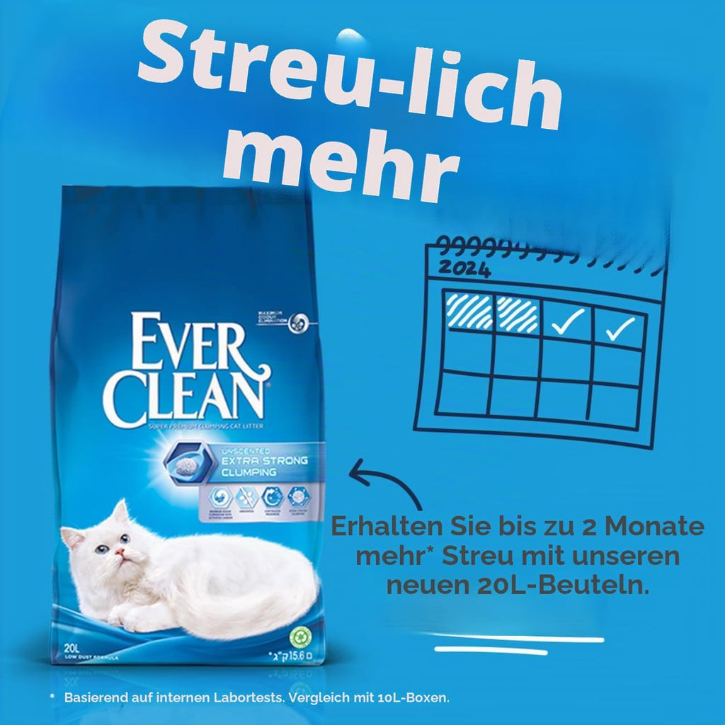 Ever Clean Katzenstreu 10 L extrastark mit Duftstoffen verschiedene Sorten