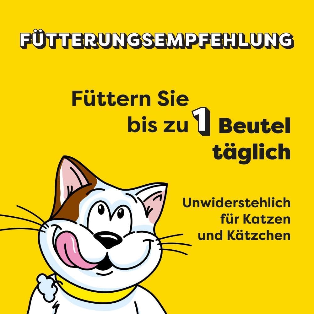 Dreamies Creamy Katzenleckerlis mit Katzenminze und Kaese - verschiedene