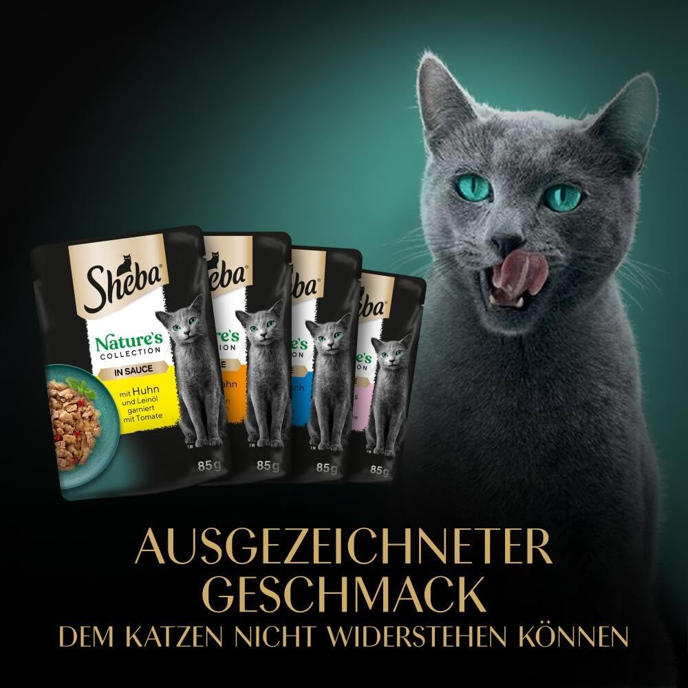 Sheba Selection Katzen Nassfutter Gefluegel verschiedene Sorten