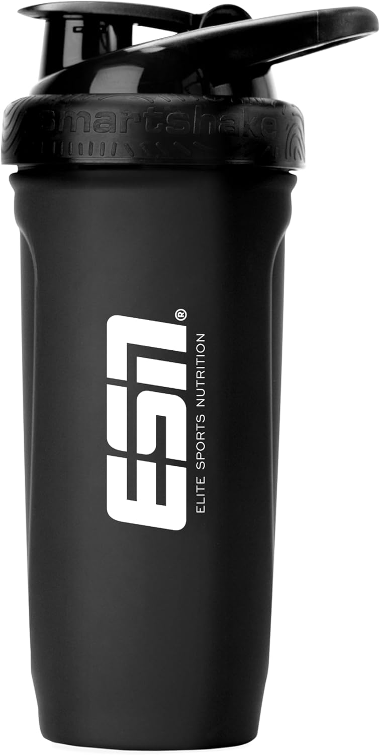 ESN Smartshake Reforce Edelstahl Trinkflasche 700 ml Schwarz