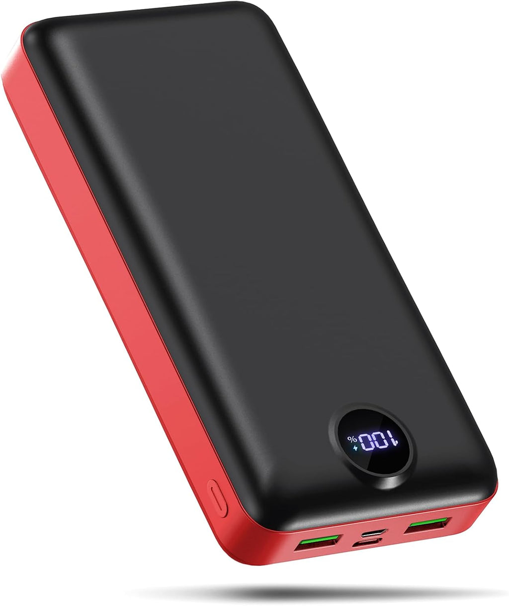 PowerBank 50000 mAh 22,5W USB-C Powerbank 3 Ausgaenge 2 Eingaenge LED Display