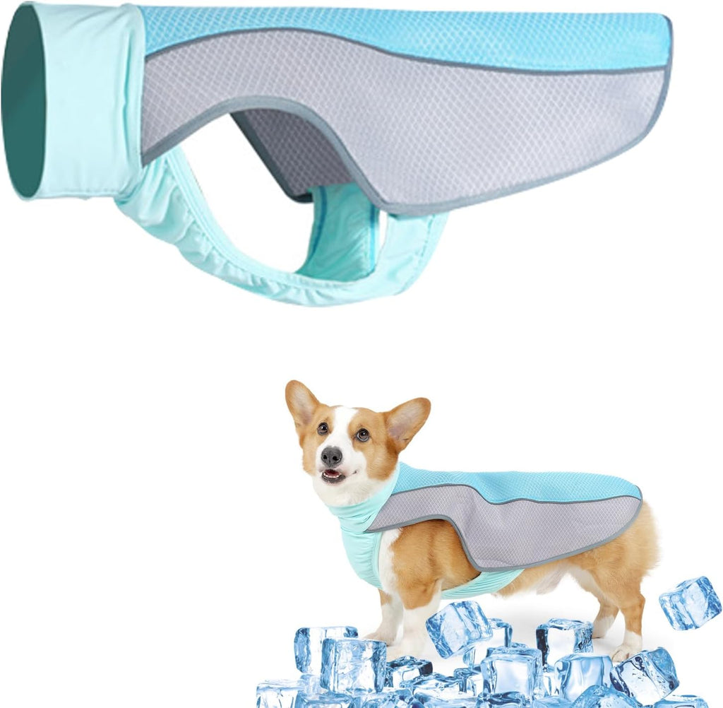 TYXHXTF Hundekuehlweste Sommer Kuehljacke fuer Wandern und Training