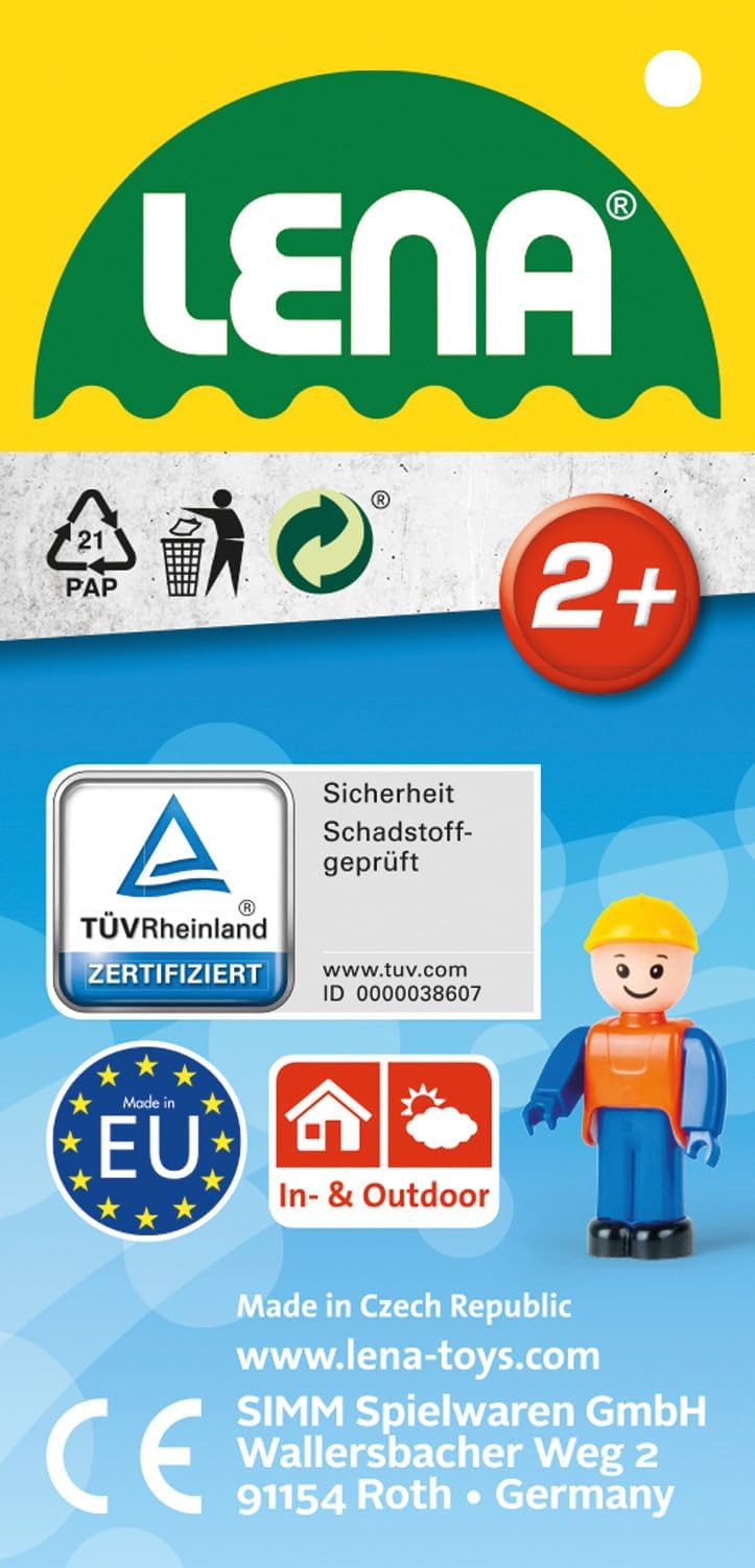 Lena Aktive LKW Kipper 27 cm Baustellenfahrzeug Kinder Spielzeug