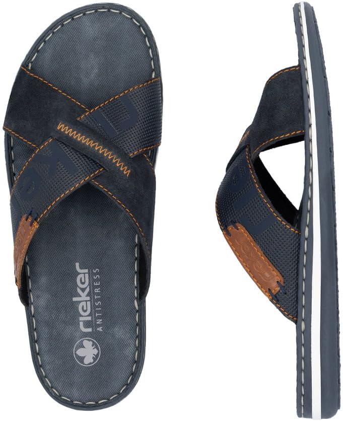 Rieker Herren Pantoletten Modell 21098 Slipper Groesse waehlbar