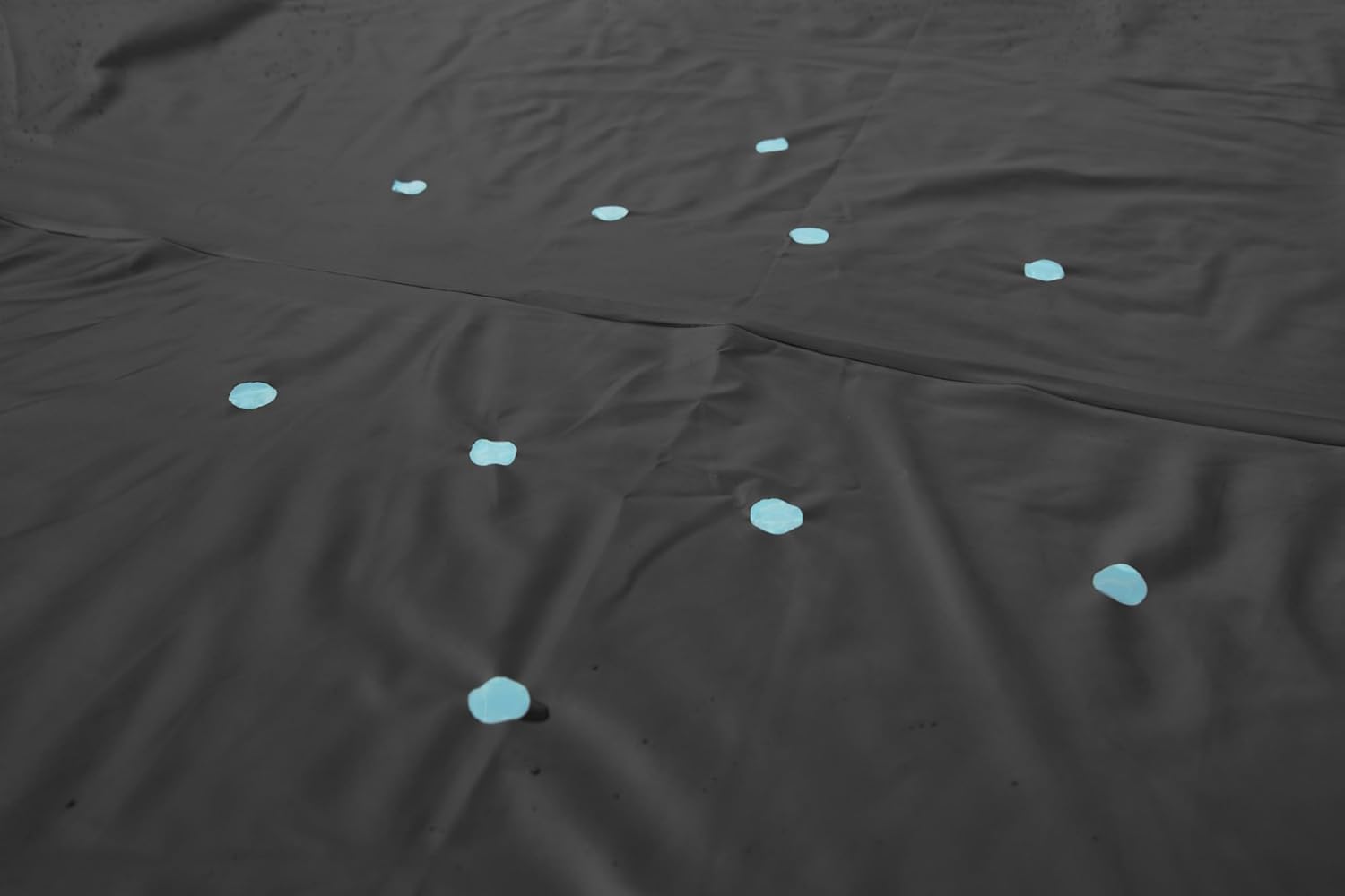 Bestway PVC Abdeckplane oval 305 x 184 cm schwarz