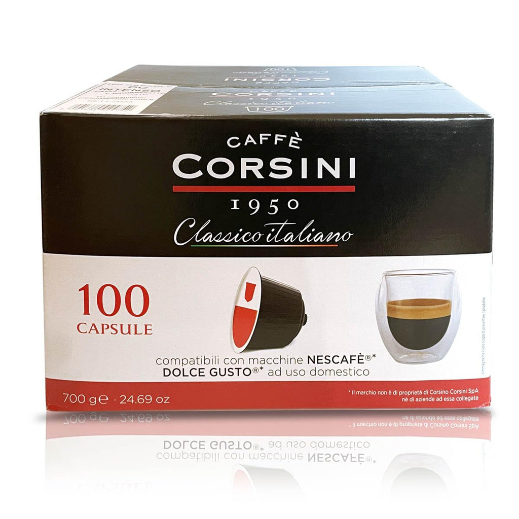 Caffè Corsini kompatible Dolce Gusto Kapseln Klassisch Italienisch Kraeftig