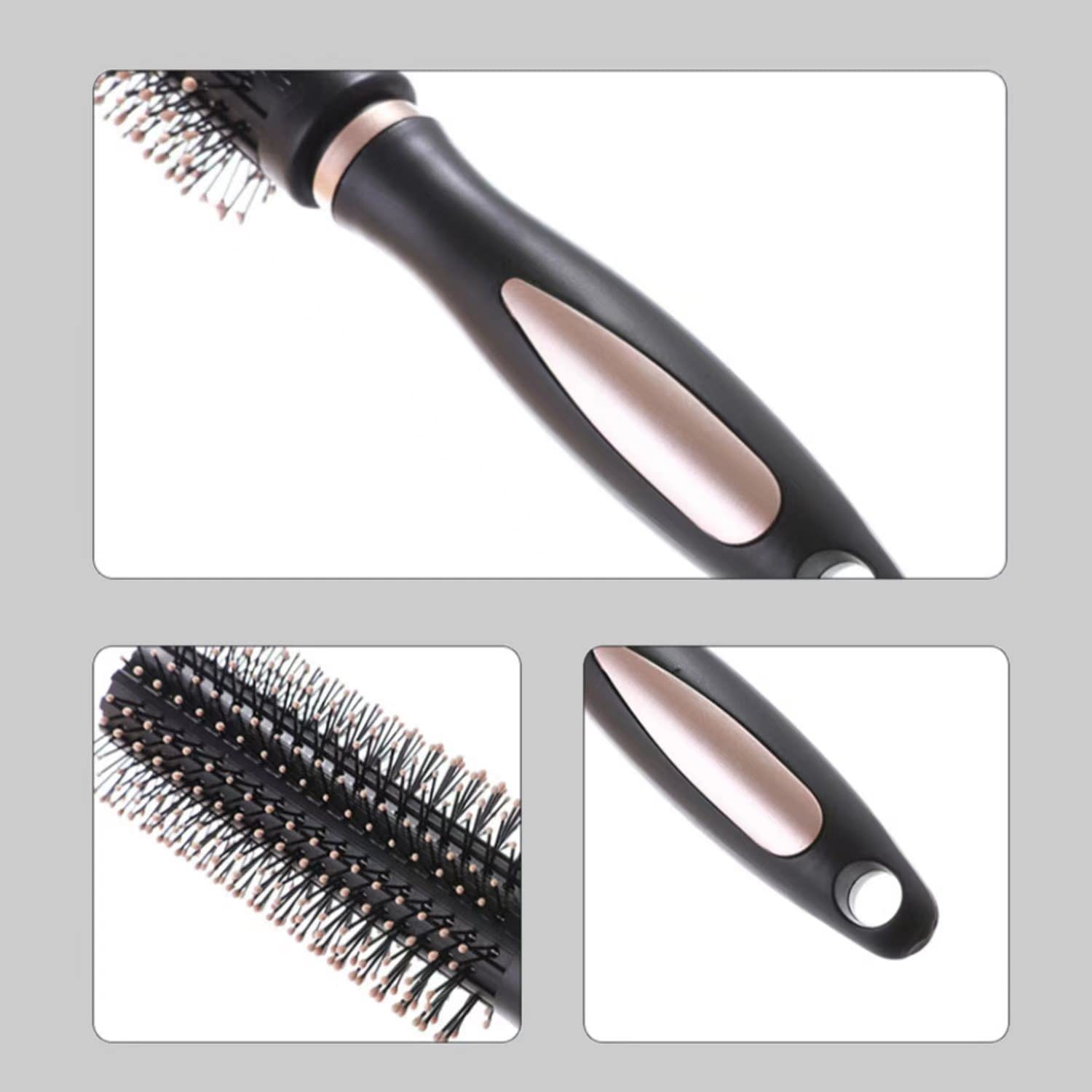 3er-Set Haarbuersten antistatisch Massagebuerste fuer nasses und trockenes Haar