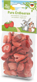 JR FARM Pure Erdbeeren 20 g Snack getrocknet für Nager