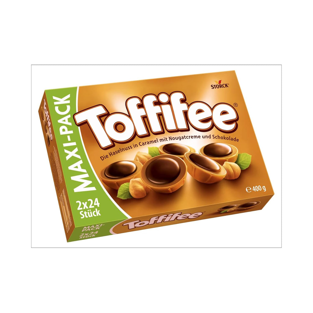 Toffifee Haselnuss Karamell mit Nougatcreme und Schokolade