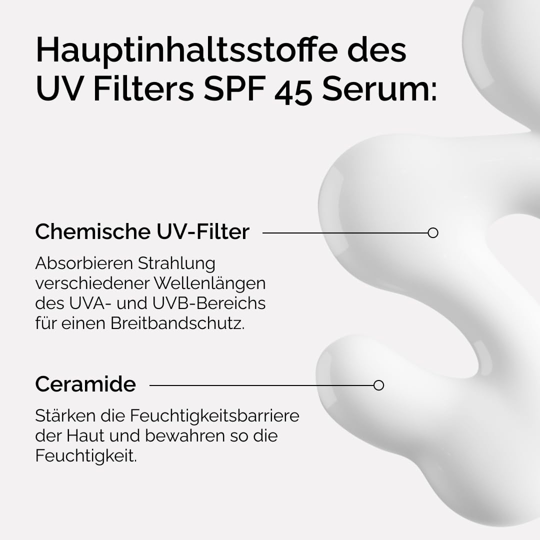 The Ordinary UV Filters SPF 45 Serum Sonnencreme Gesicht 60 ml leicht