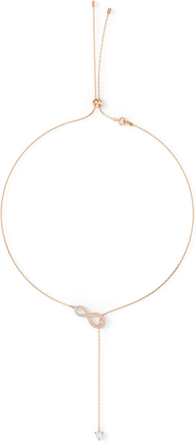 Swarovski Hyperbola Halskette Damen Schmuck Kristall Anhaenger Silber