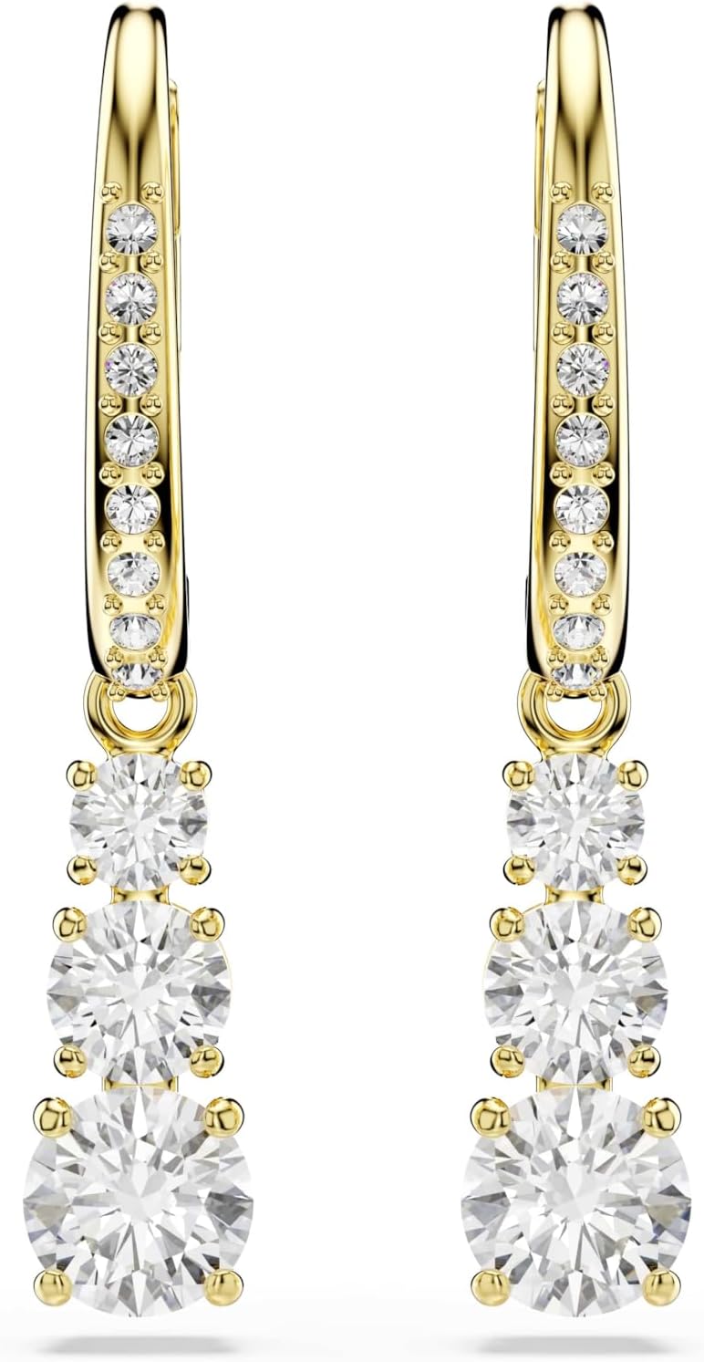 Swarovski Stilla Haengeohrringe Swarovski Kristalle elegant Damen