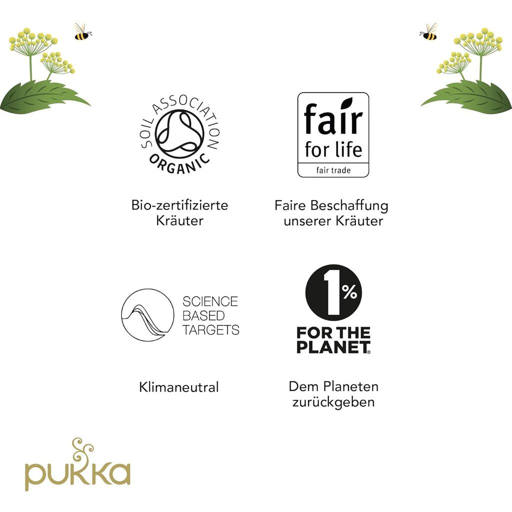 Pukka Bio Tee Geschenkset 45 Beutel 9 Sorten Kraeutertee Teemischung