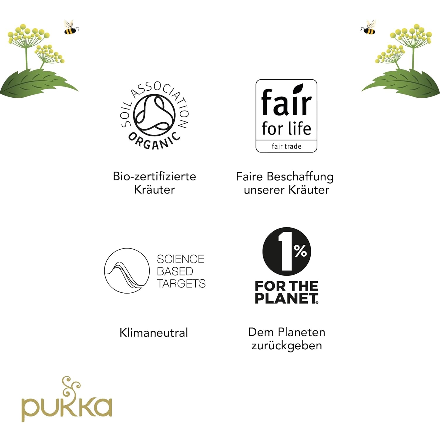 Pukka Bio Tee Geschenkset 45 Beutel 9 Sorten Kraeutertee Teemischung