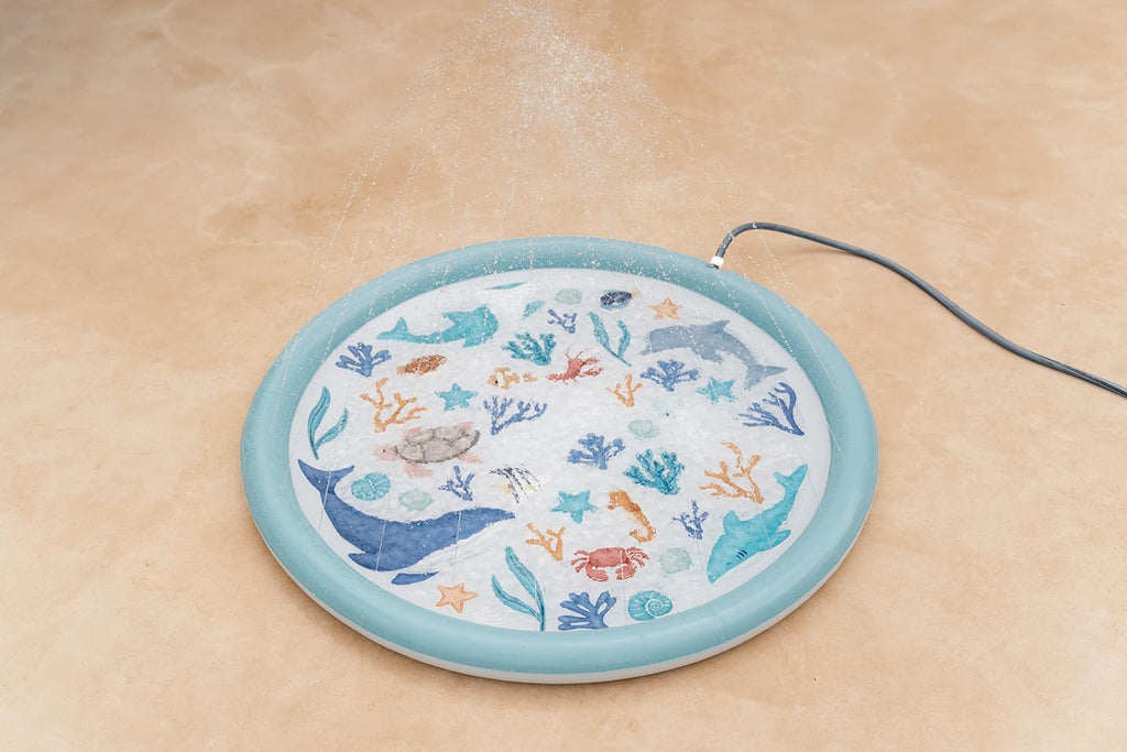 Little Dutch Wasserspielmatte Sprinkler Ocean Dreams Blau fuer Kinder